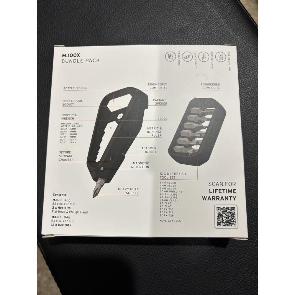 Tactica M.100X Bundle Pack - 18 Functions - Brand New MSRP $55